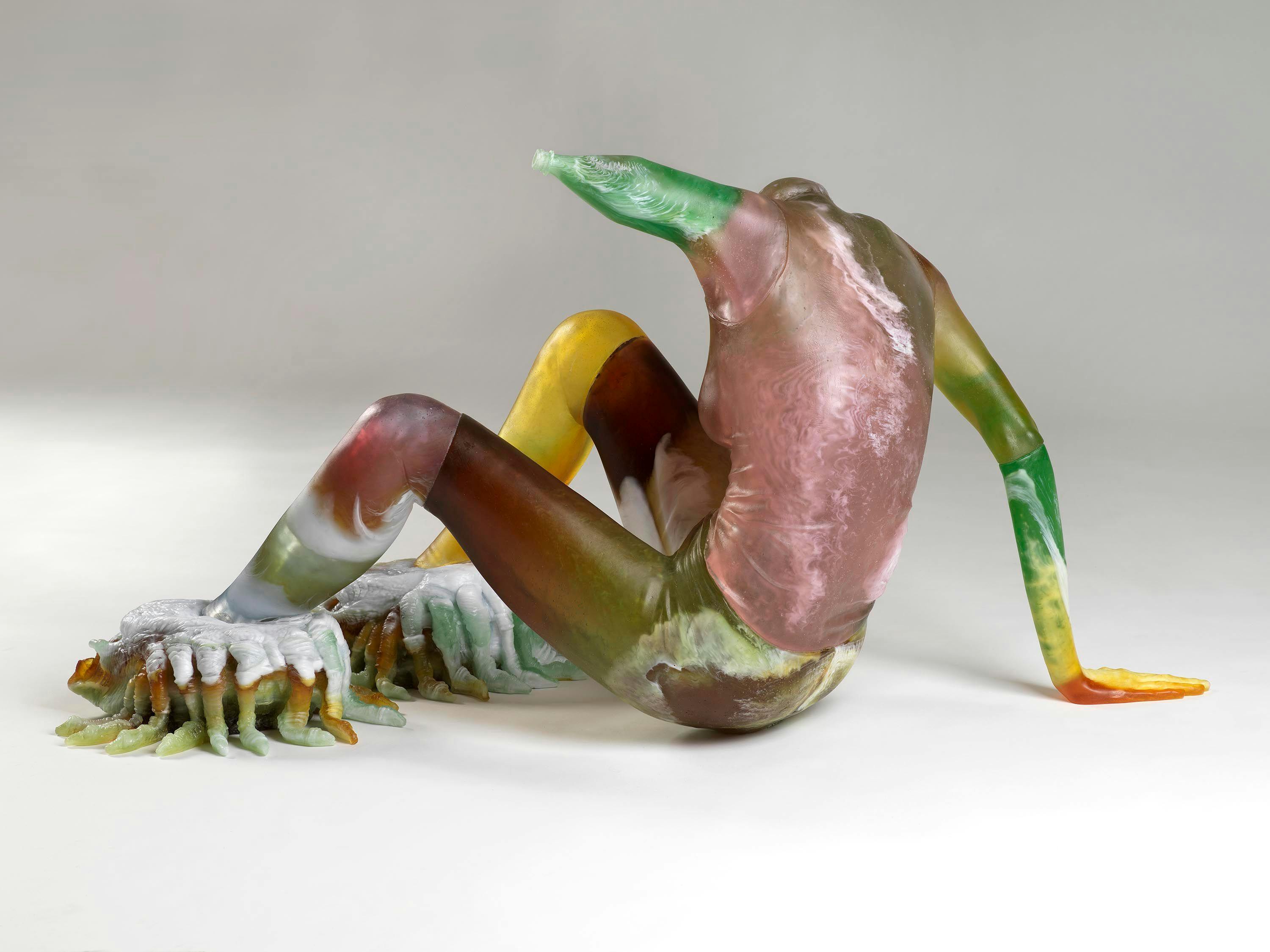 A sculpture by Andra Ursuta, titled Predators 'R Us, dated 2020.