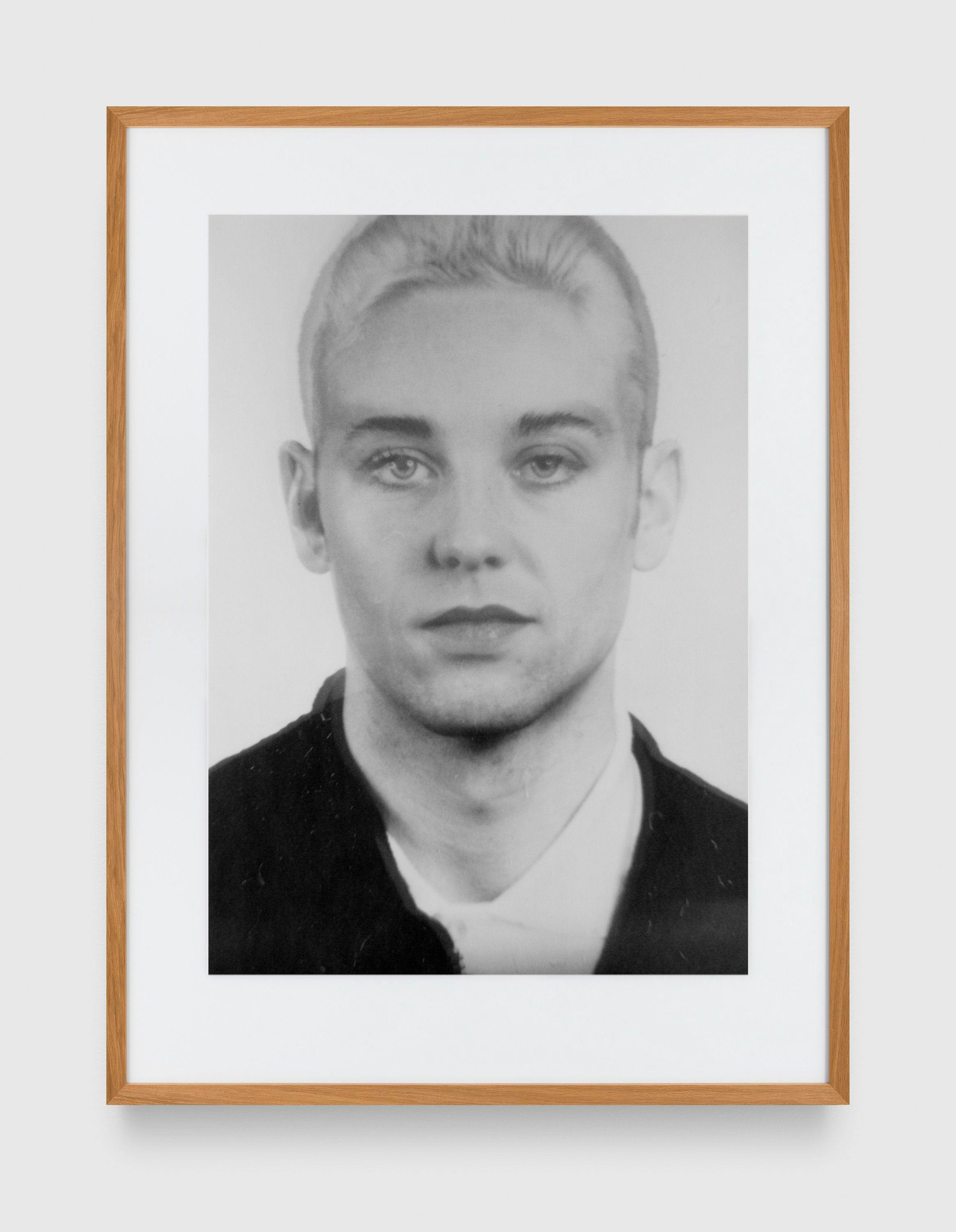 A print by Thomas Ruff, titled anderes Porträt Nr. 122/113, 1994 to 1995.