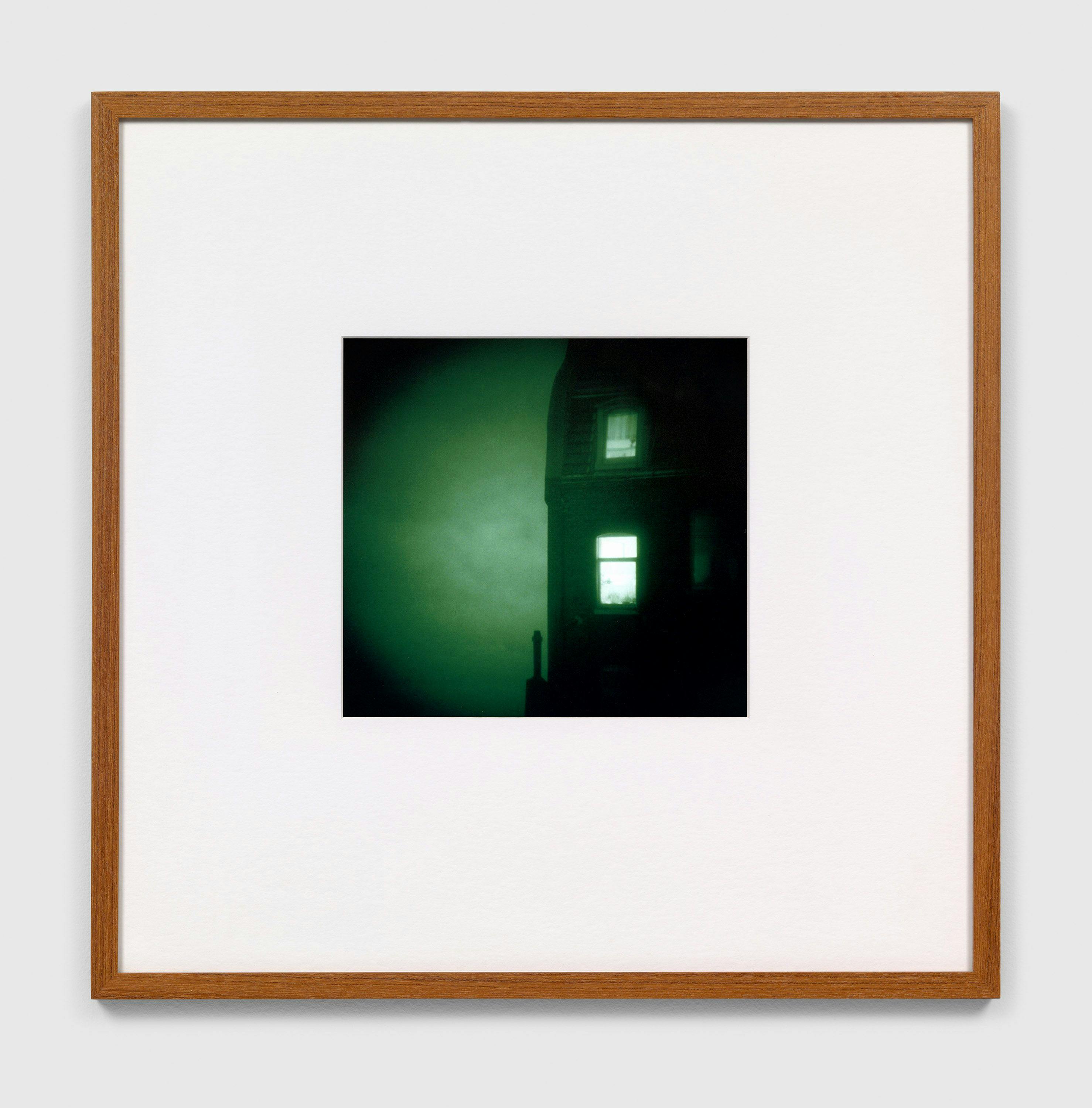 A photograph by Thomas Ruff, titled Nacht 8 II, dated 1992.