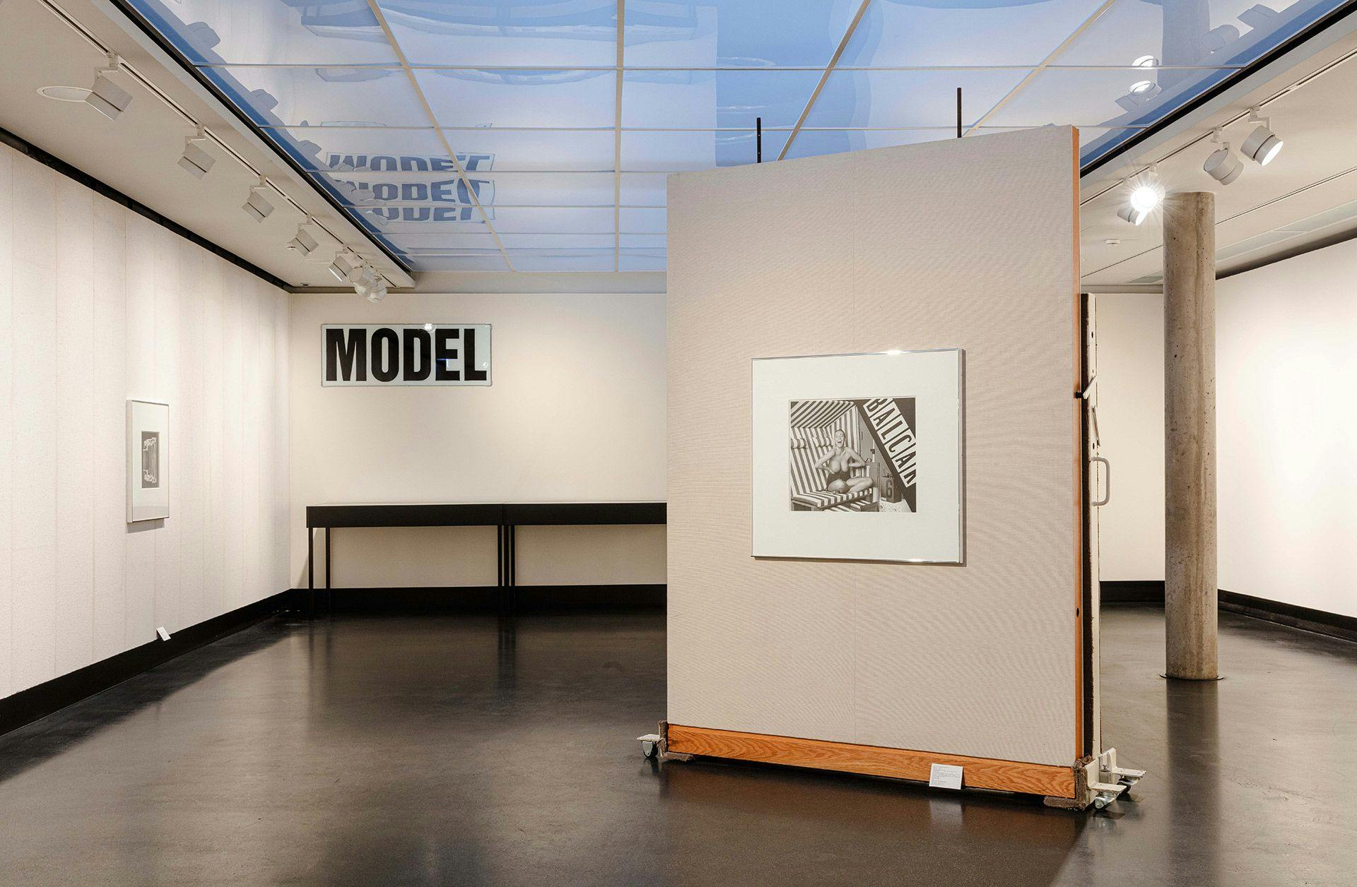 An installation view of an exhibition titled Christopher Williams MODEL: Kochgeschirre, Kinder, Viet Nam (Angepasst zum Benutzen), held at CO Berlin in 2019.