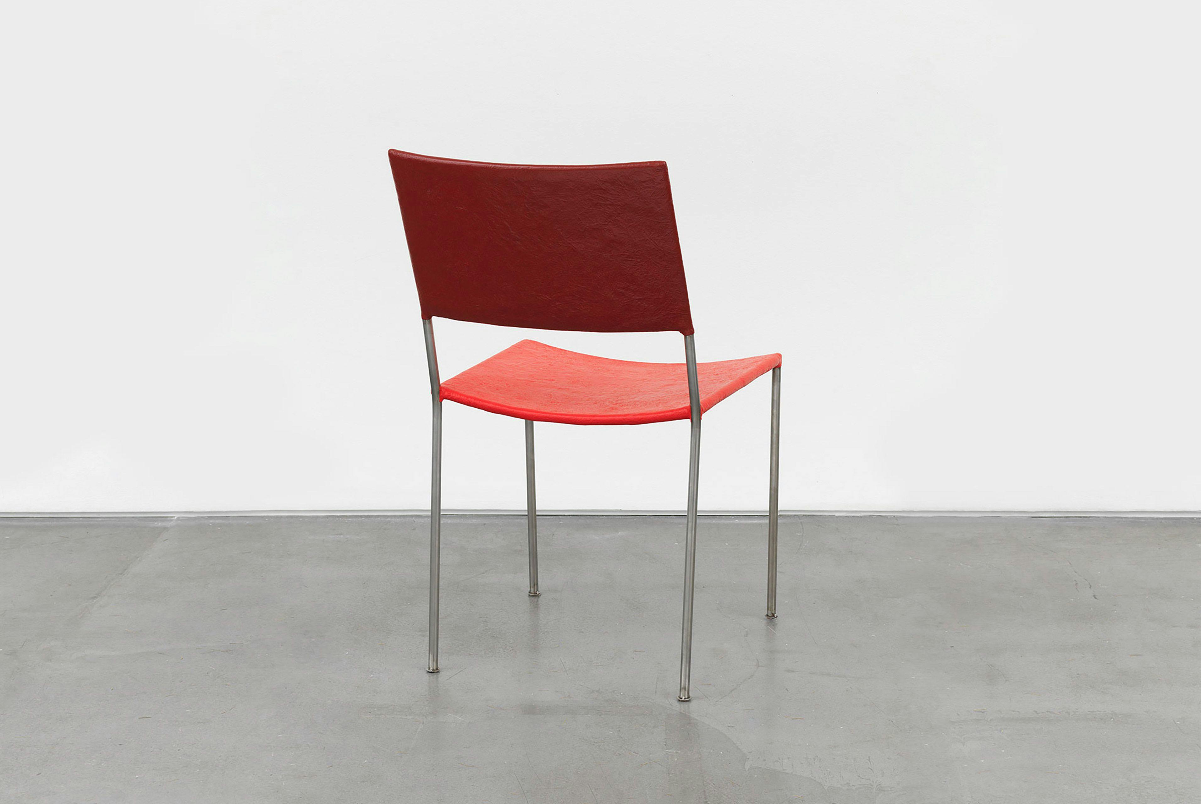 A furniture work by Franz West, titled Künstlerstuhl (Artist's Chair), dated 2006/2015	