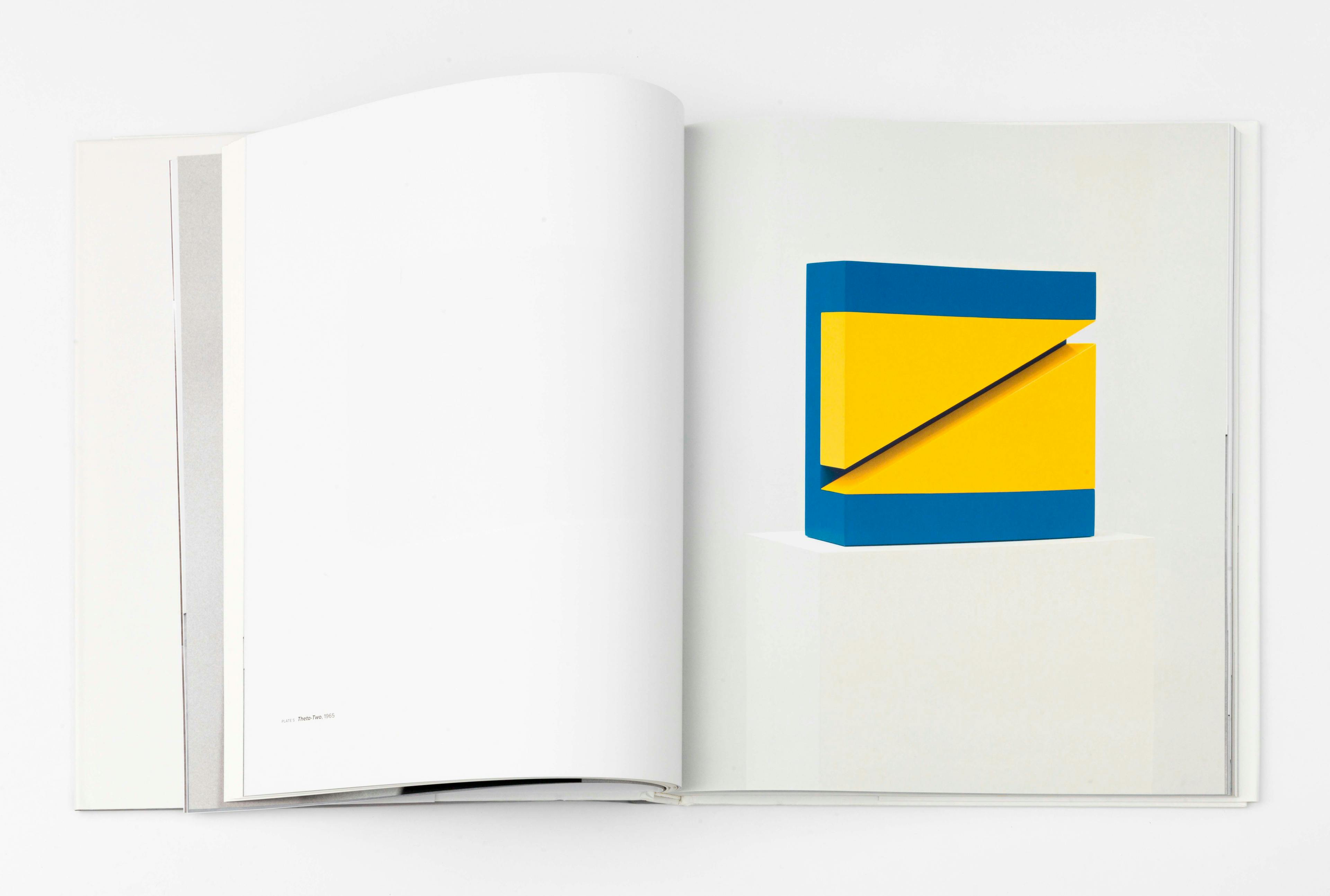 A spread from John McCracken: Works from 1963-2011, published by David Zwirner Books / Radius Books, 2014.