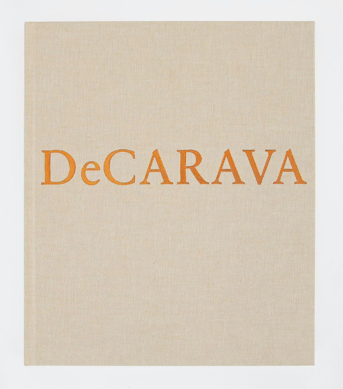The cover of a book, titled Roy DeCarava: Light Break.