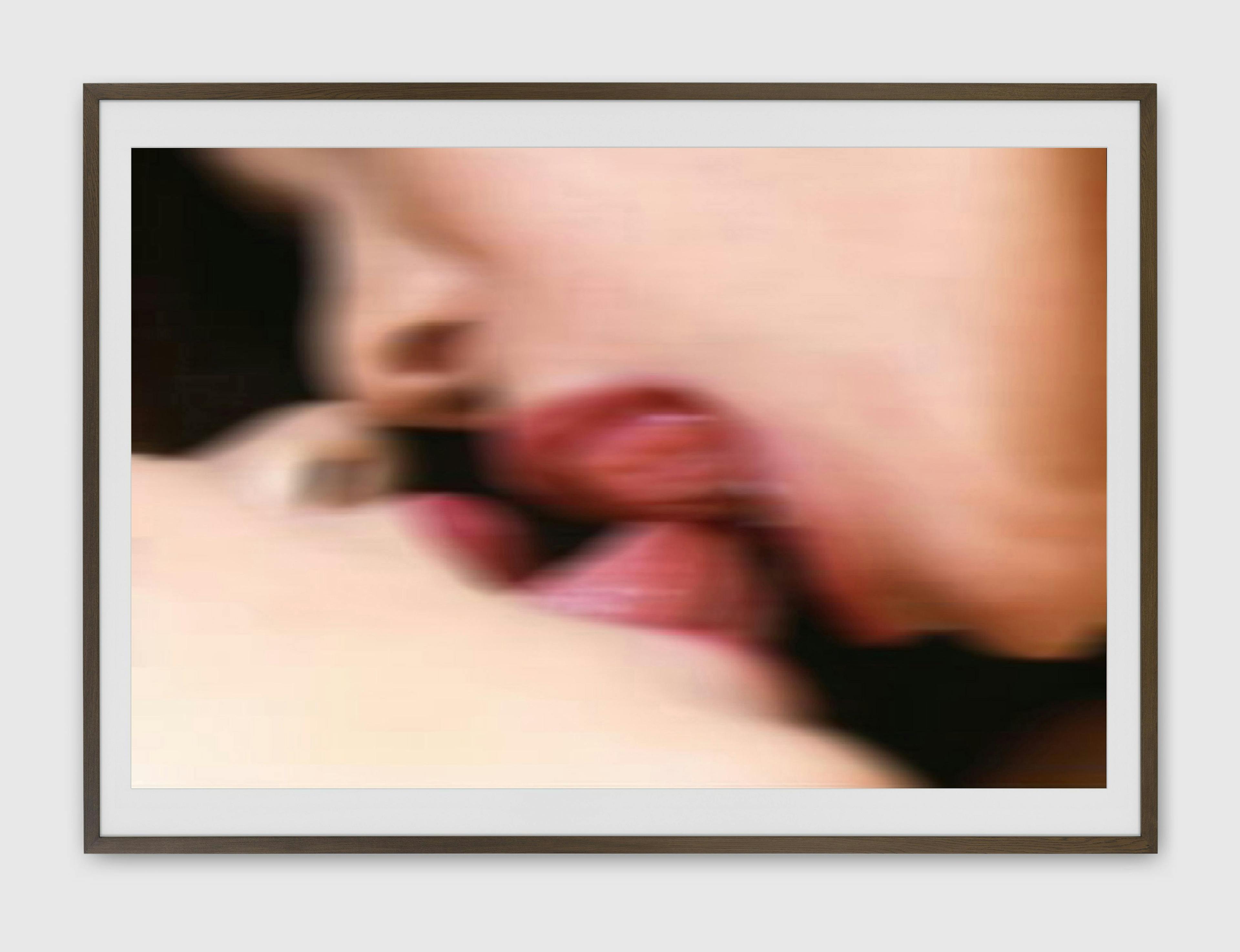 A Chromogenic color print by Thomas Ruff, titled nudes ez14, dated 1999.