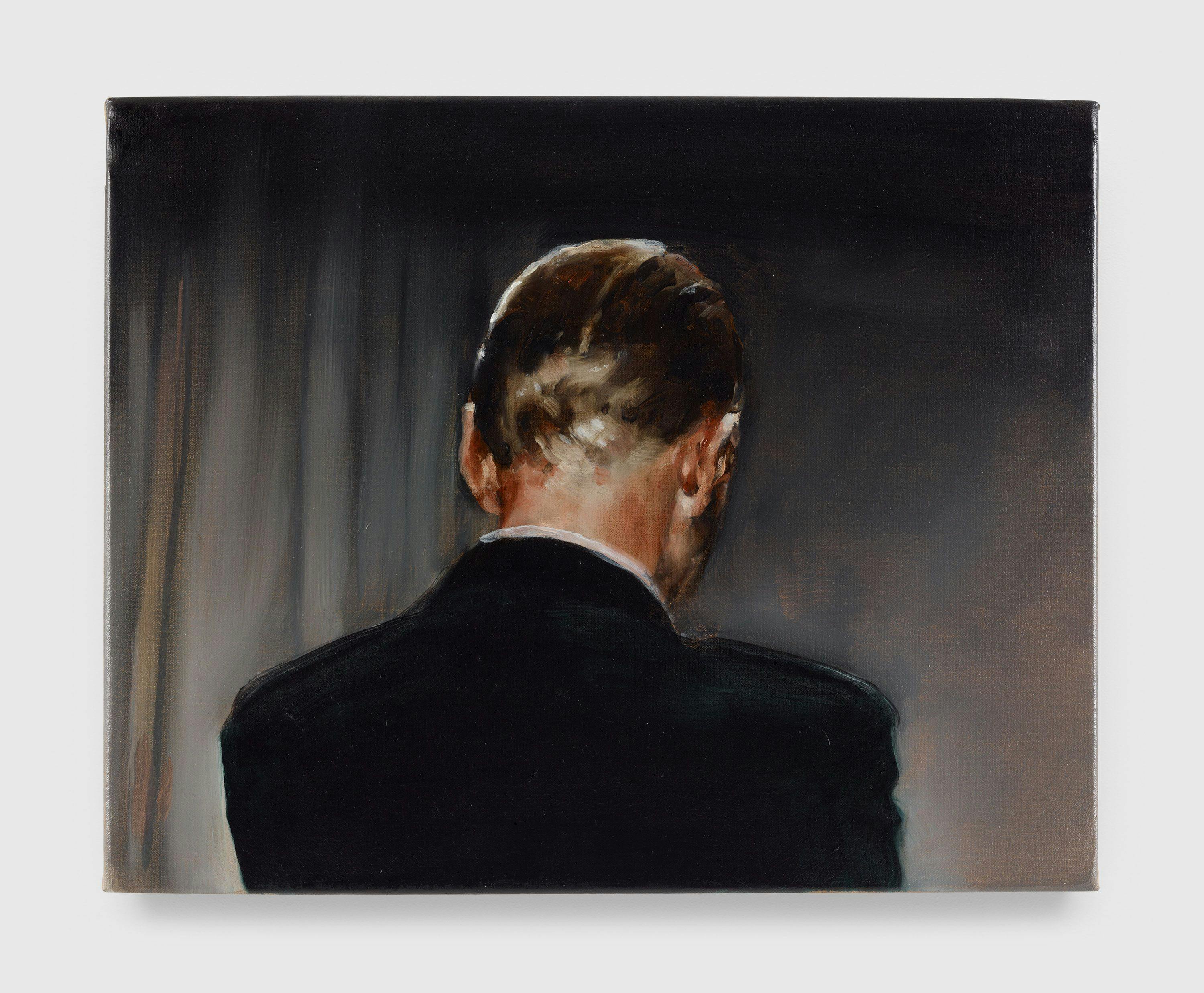 A painting by Michaël Borremans, titled Still, dated 2005.