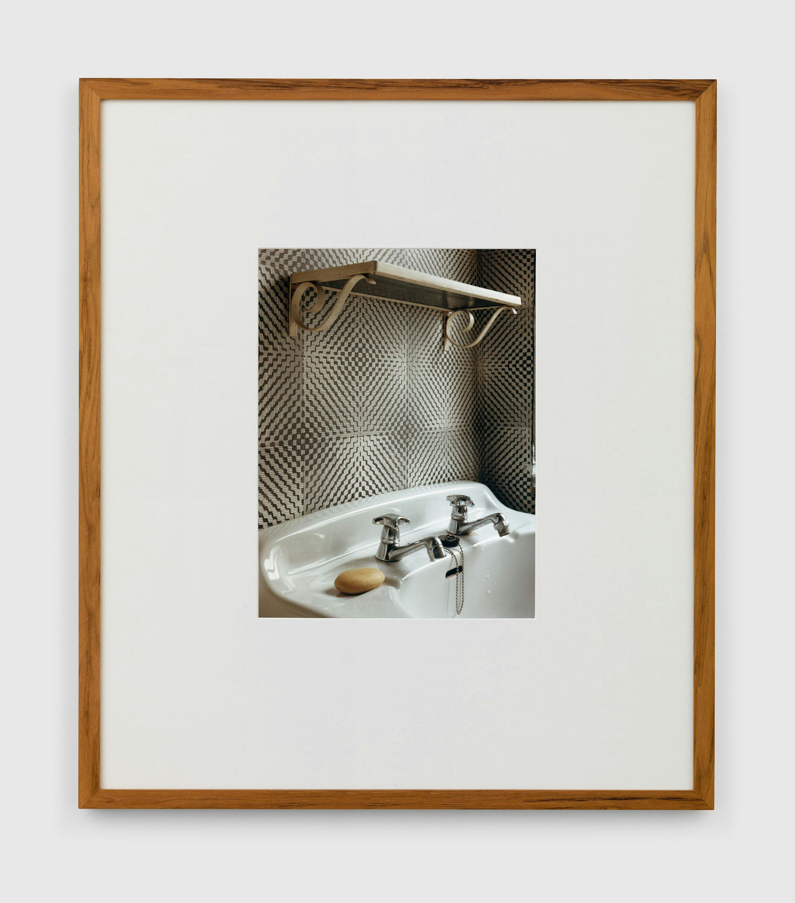 A chromogenic print by Thomas Ruff, titled Interior 1A, dated 1979.