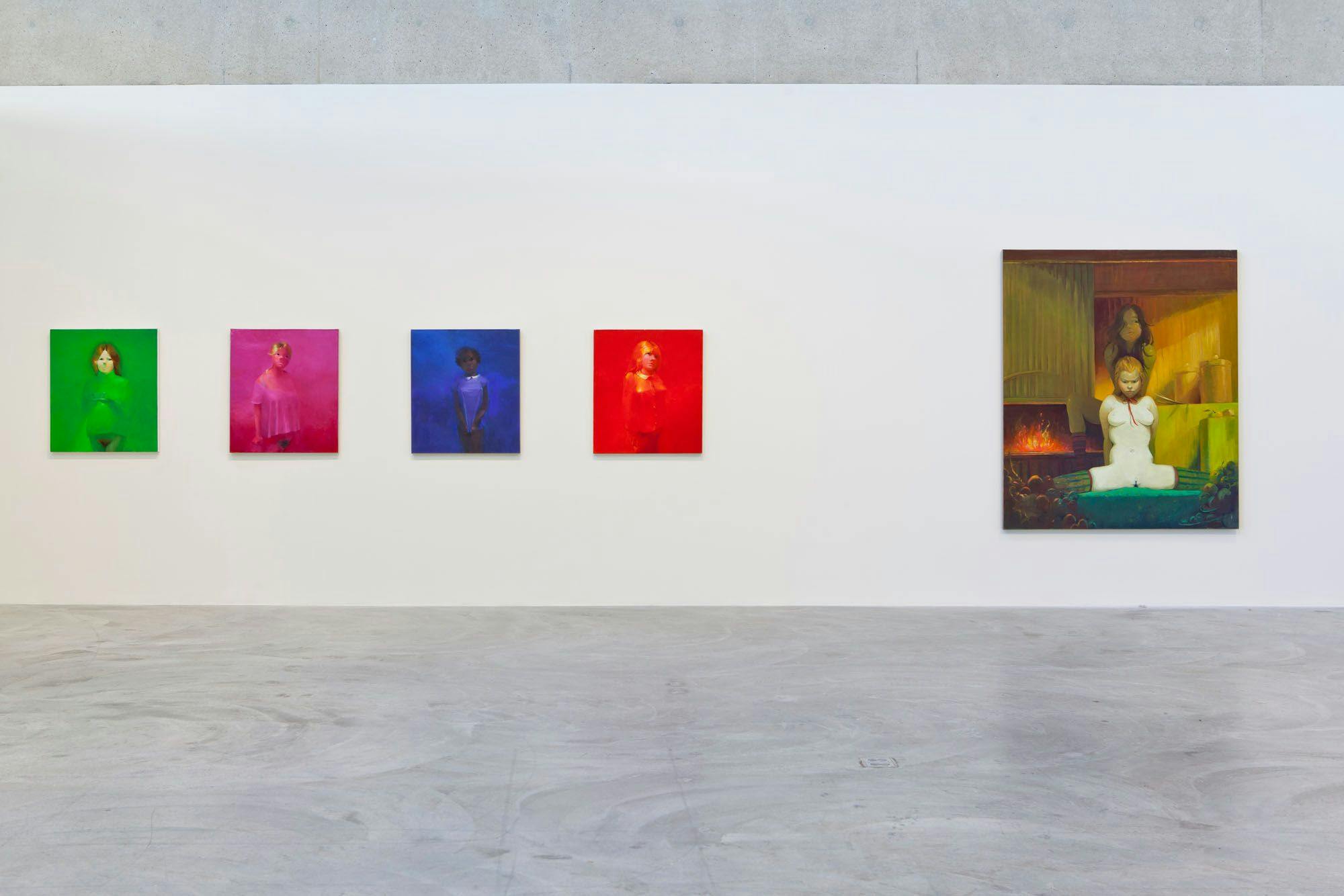 Installation view of The Brood at the Contemporary Art Museum, St. Louis, dated 2015.