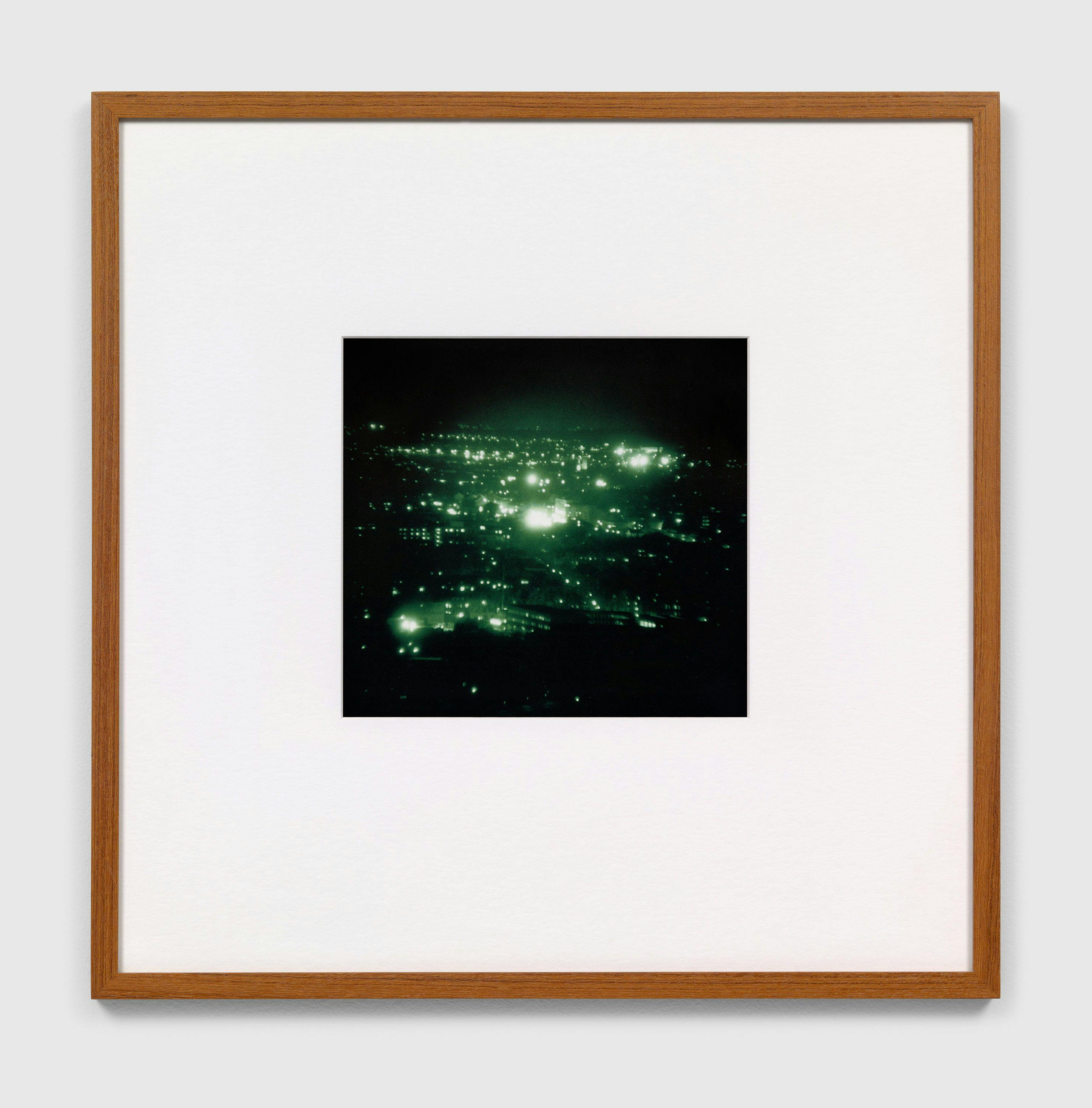 A photograph by Thomas Ruff, titled Nacht 20 I, dated 1992.