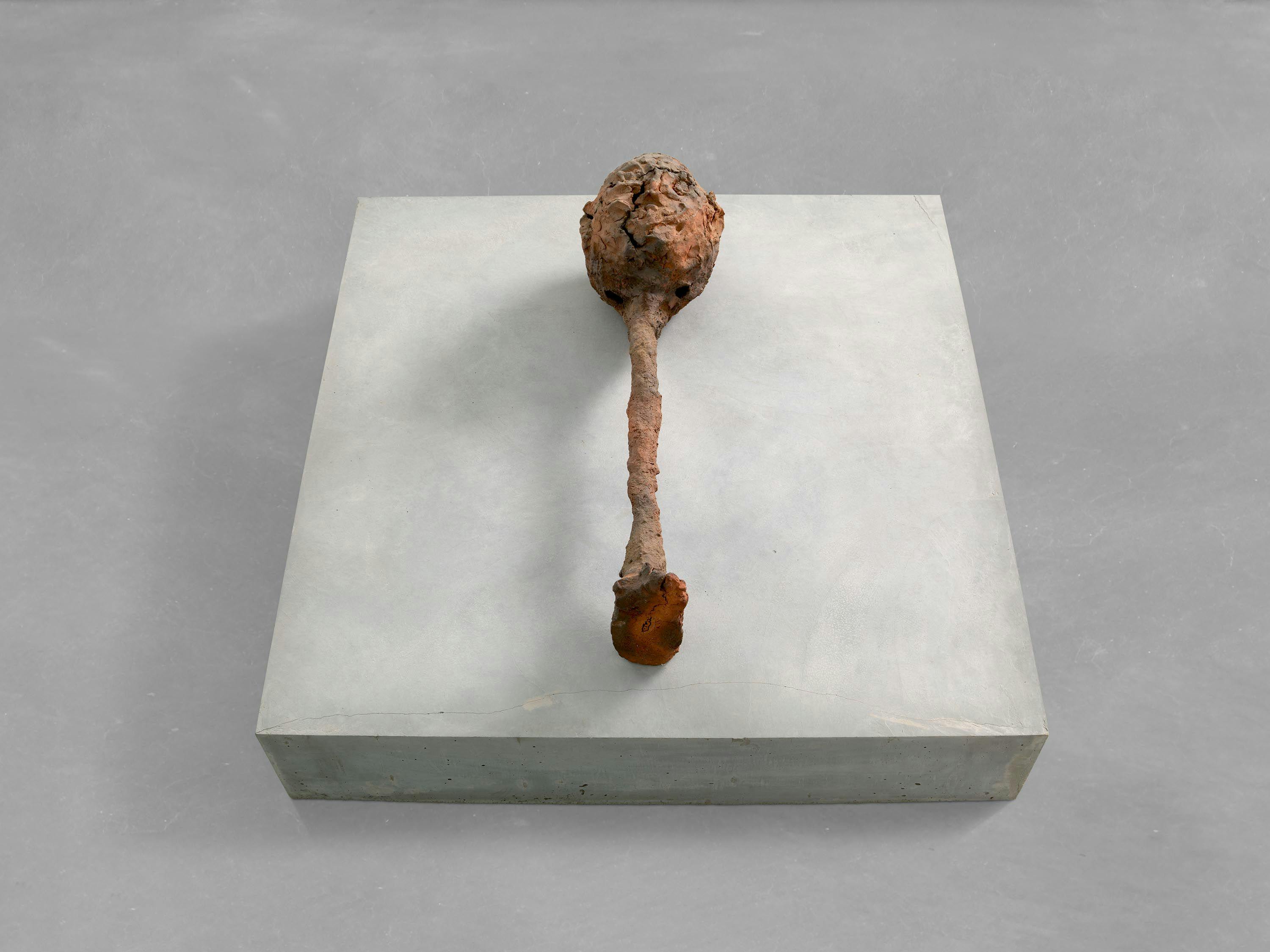 An untitled sculpture by Huma Bhabha, dated 2022.