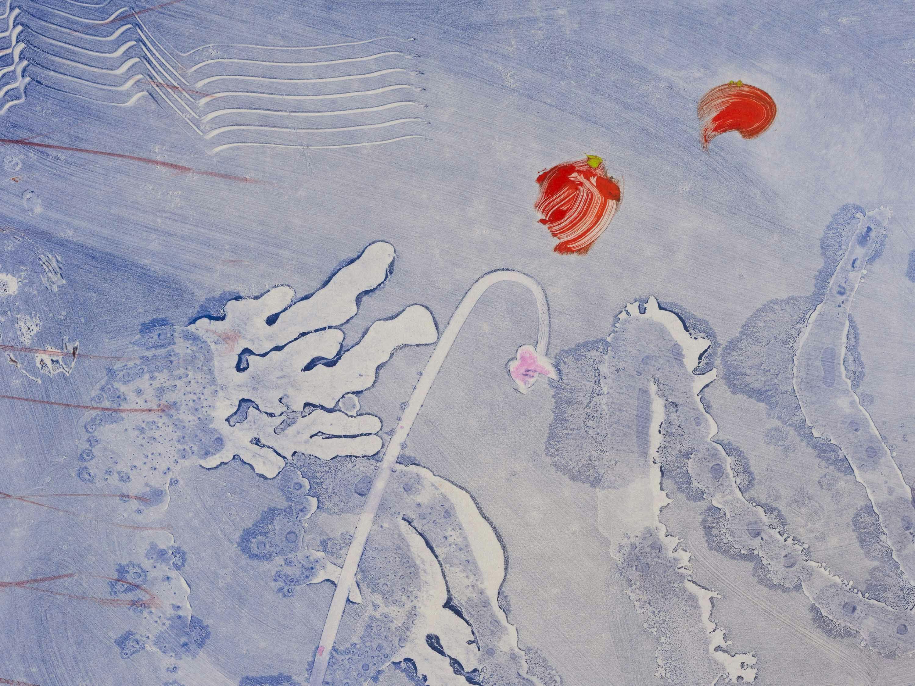 A detail from a print by Emma McIntyre, called Untitled from If not, winter, dated 2024.