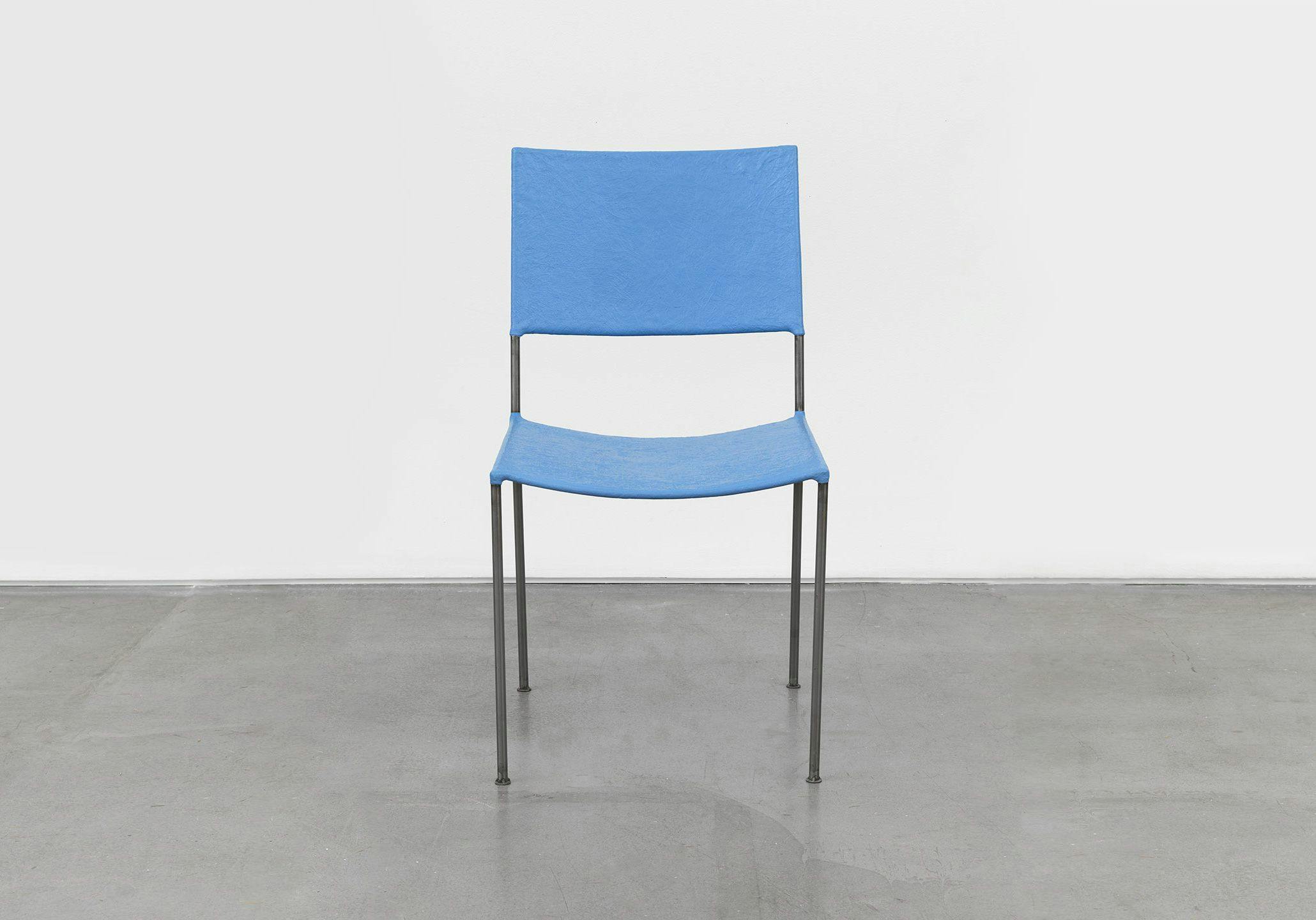 A furniture work by Franz West, titled K√ºnstlerstuhl (Artist's Chair), dated 2006/2015