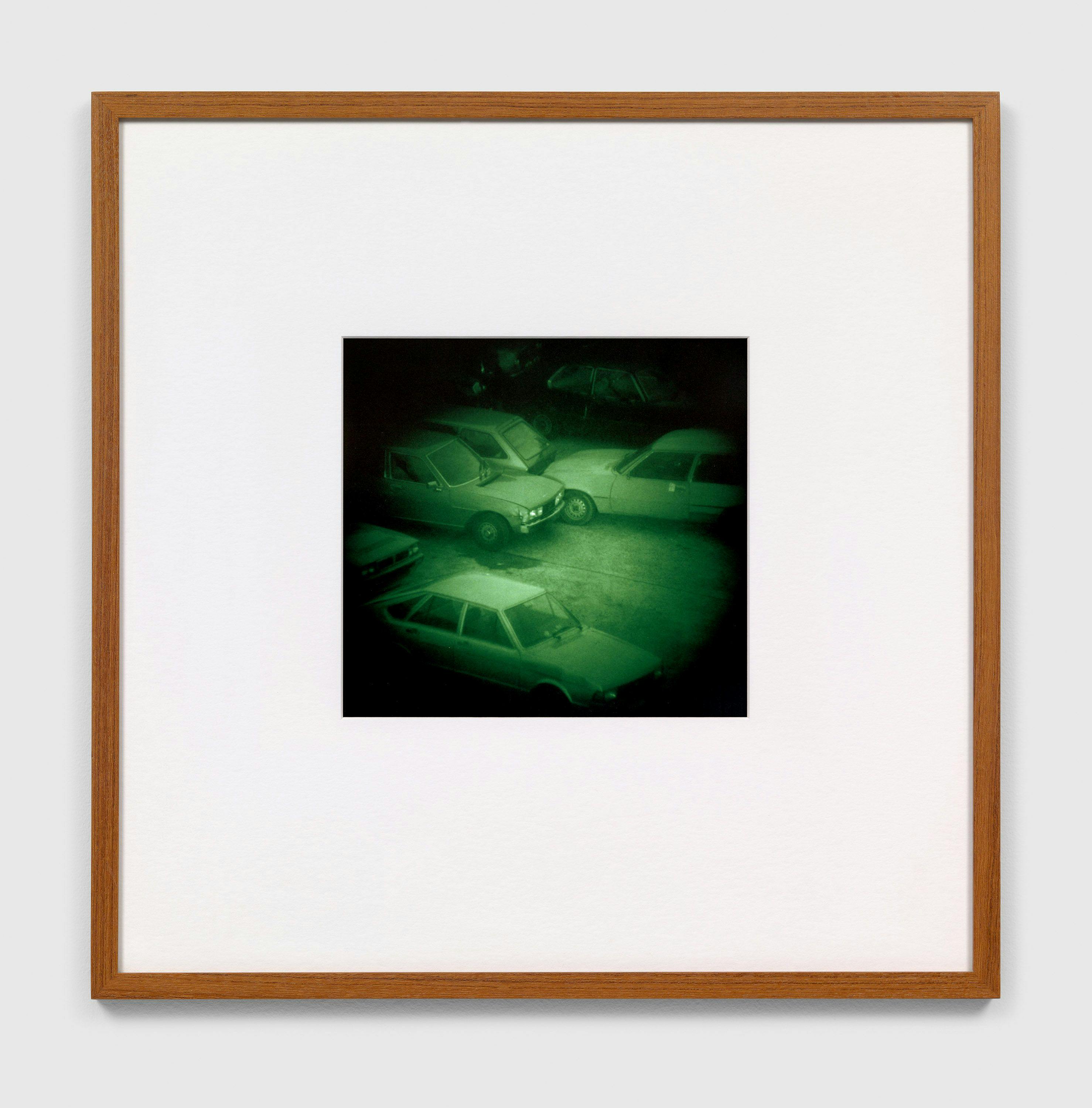 A photograph by Thomas Ruff, titled Nacht 9 II, dated 1992.