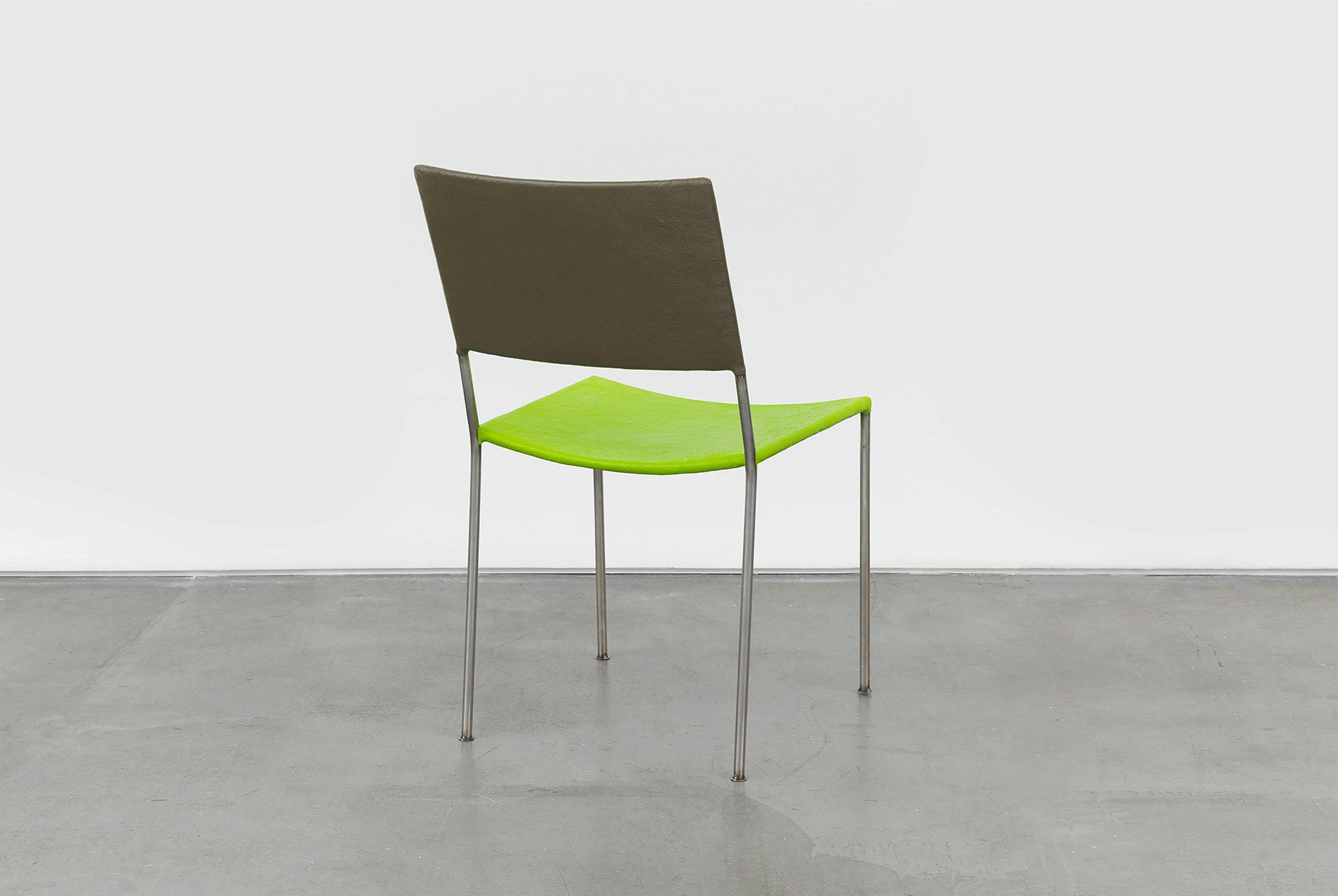 A furniture work by Franz West, titled K√ºnstlerstuhl (Artist's Chair), dated 2006/2015