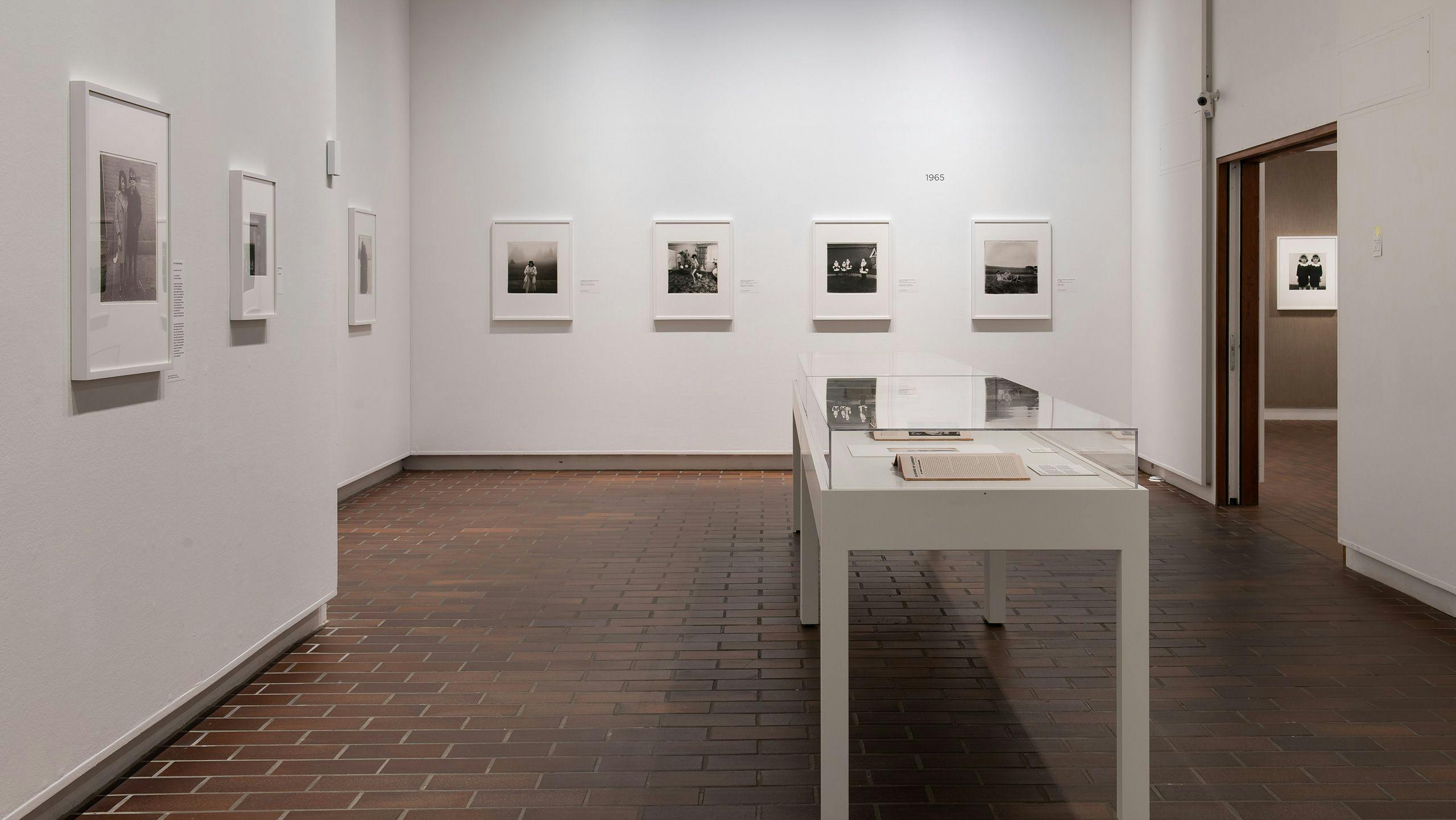 Installation view of the exhibition, Diane Arbus: Photographs, 1956–1971, at the Louisiana Museum of Modern Art in Humlebæk, Denmark, dated 2022.