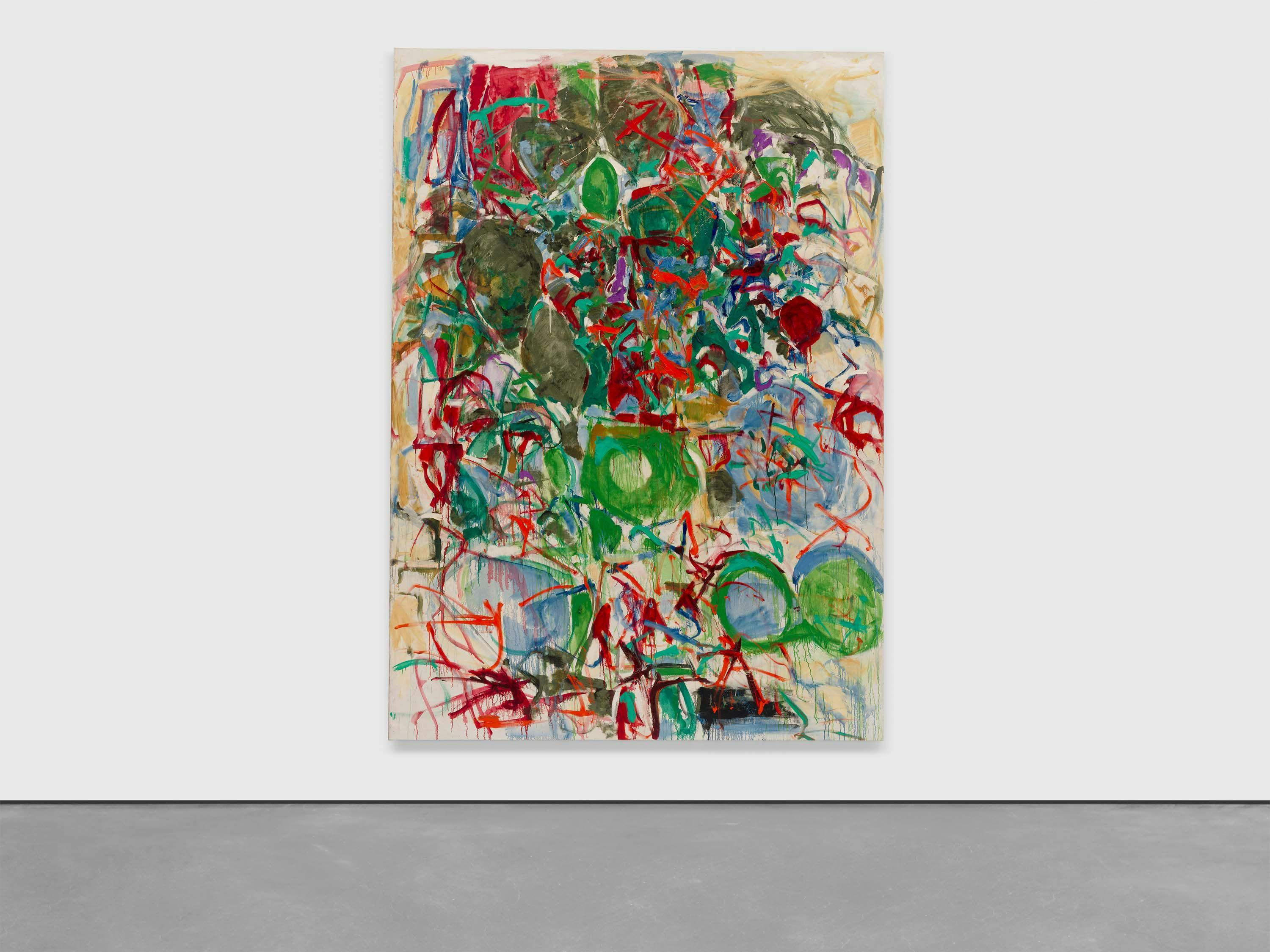 An untitled painting by Joan Mitchell, dated circa 1967.