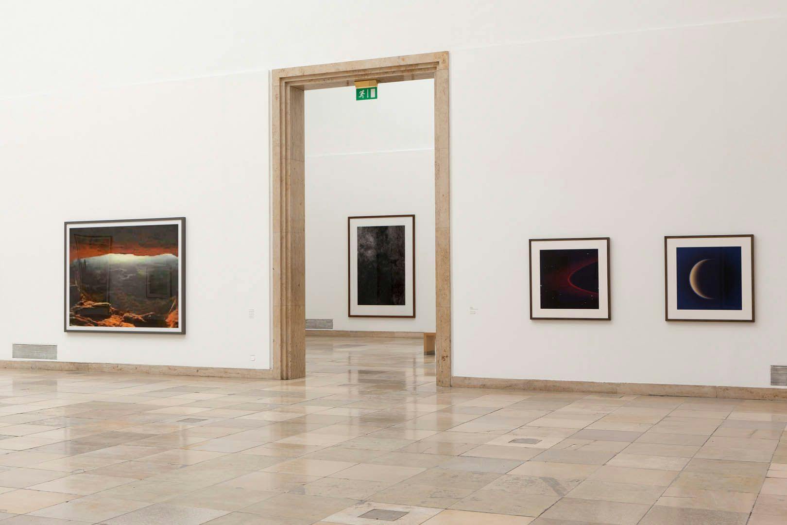 Installation view of the exhibition Thomas Ruff at Haus der Kunst in Munich, dated 2012.